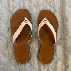 Coach Leather Sandals in size 6